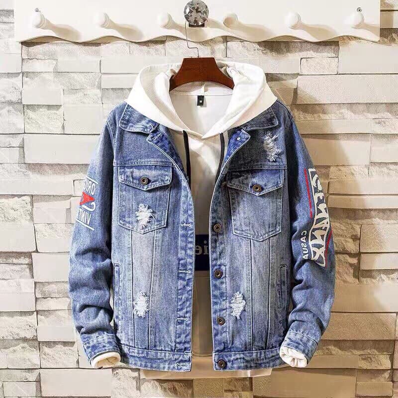 ÁO KHOÁC JEANS NAM PHONG CÁCH HÀN QUỐC