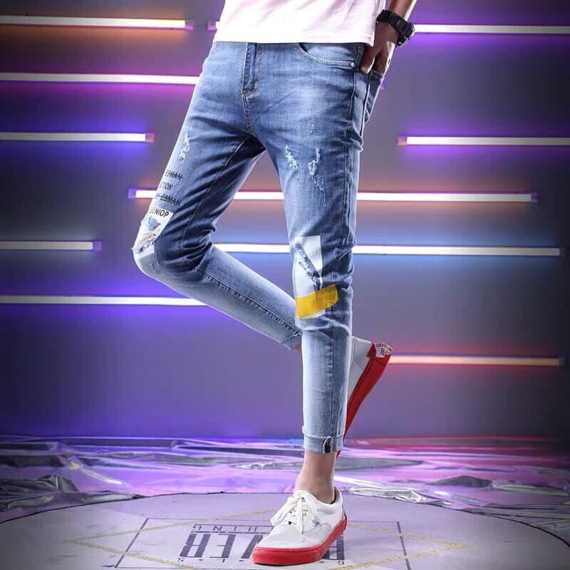 QUẦN JEANS NAM SƠN MÀU ĐỘC ĐÁO