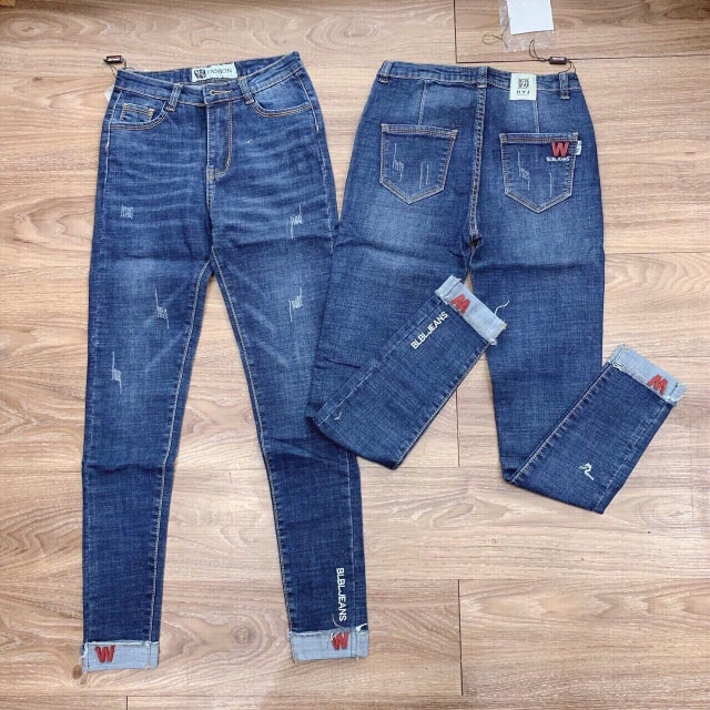 QUẦN JEANS NAM CHỮ W LAI LẠ MẮT
