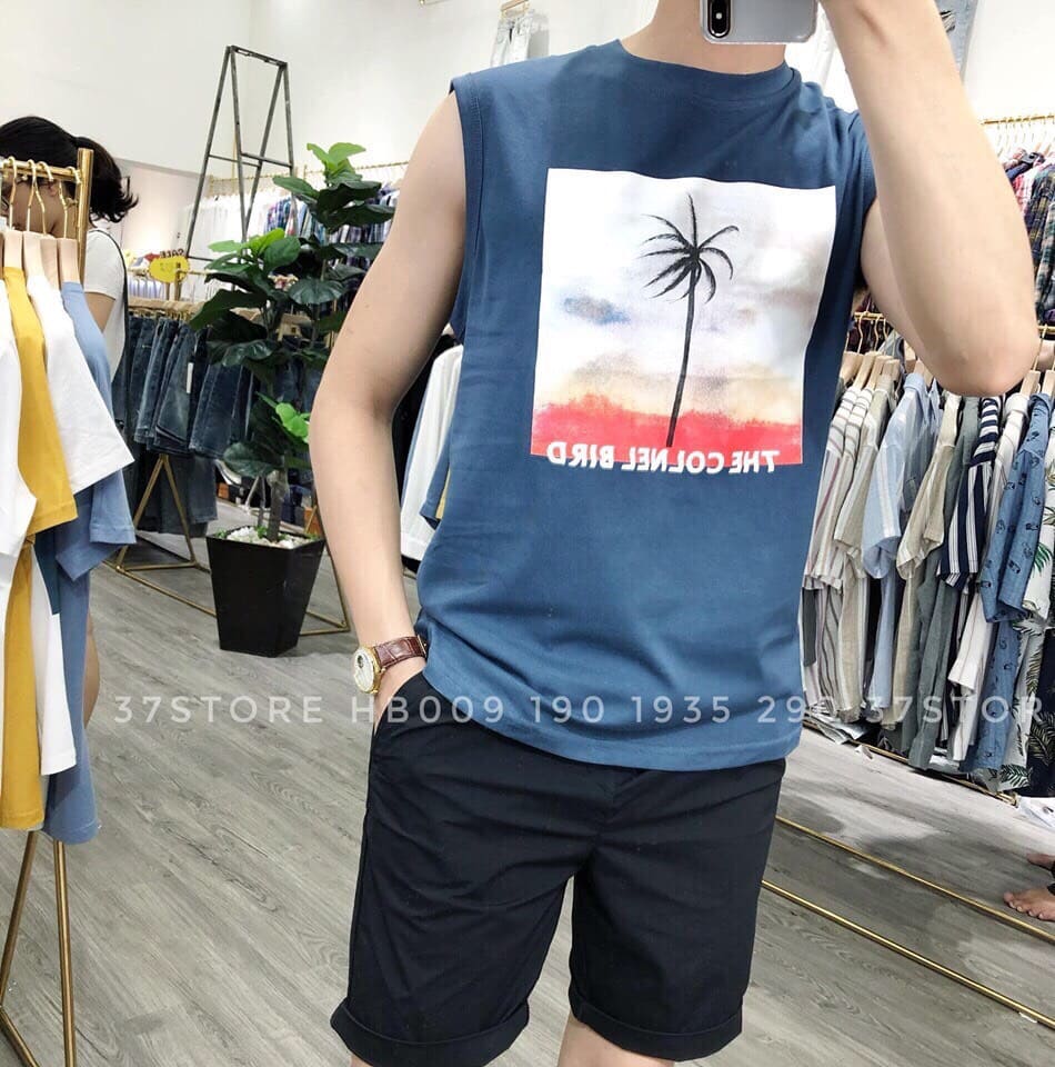 ÁO THUN NAM CÂY DỪA NĂNG ĐỘNG