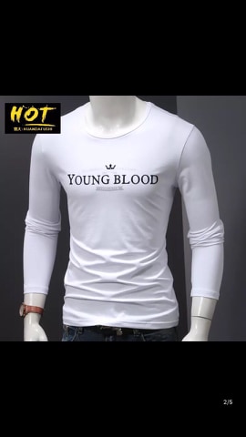 ÁO THUN NAM TAY DÀI YOUNG BLOOD