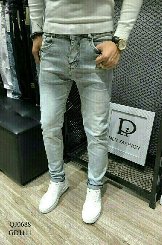 Quần jeans nam đơn giản, cá tính