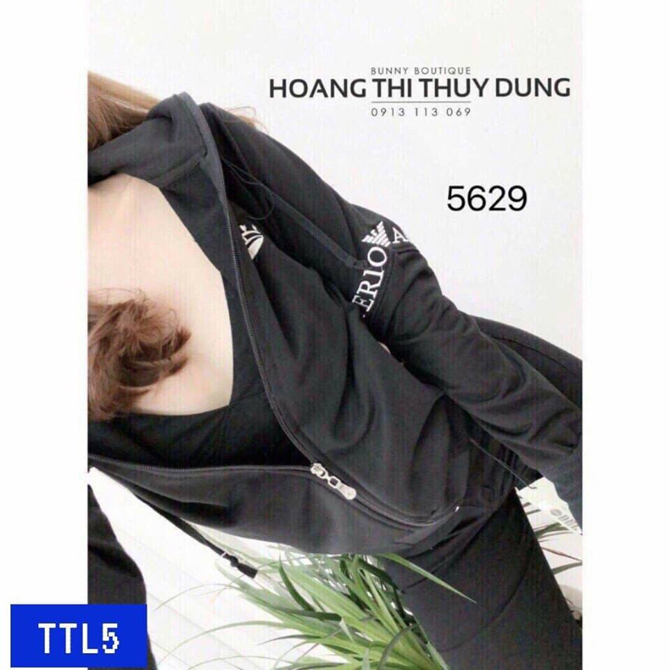 ÁO KHOÁC THUN NỮ ĐẸP DÀI TAY CHỐNG NẮNG CÓ MŨ IN HÌNH VƯƠNG MIỆN