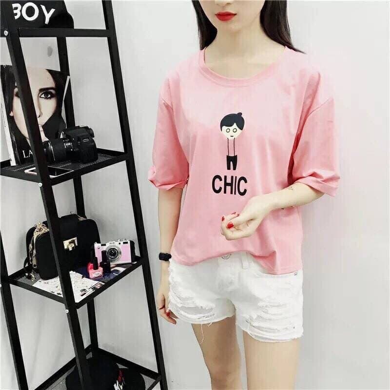 Áo thun Chic nữ đáng yêu