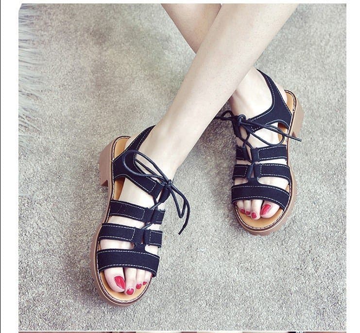 GIÀY SANDAL THẮT DÂY TRẺ TRUNG
