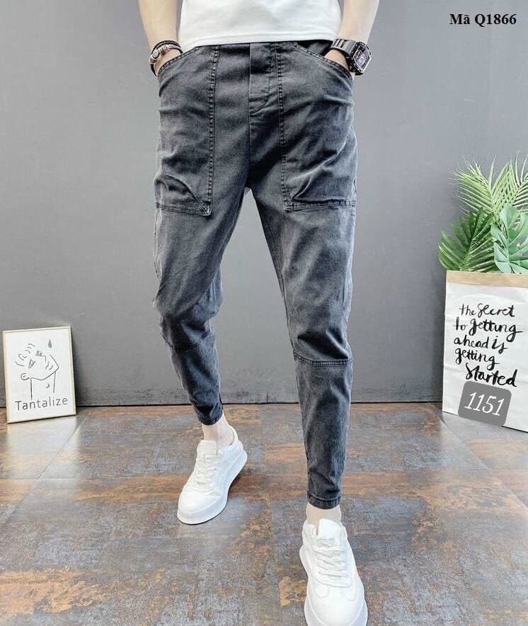 QUẦN JEAN NAM JOGGER CÁ TÍNH ỐNG CÔN NHIỀU MÀU MẪU MỚI